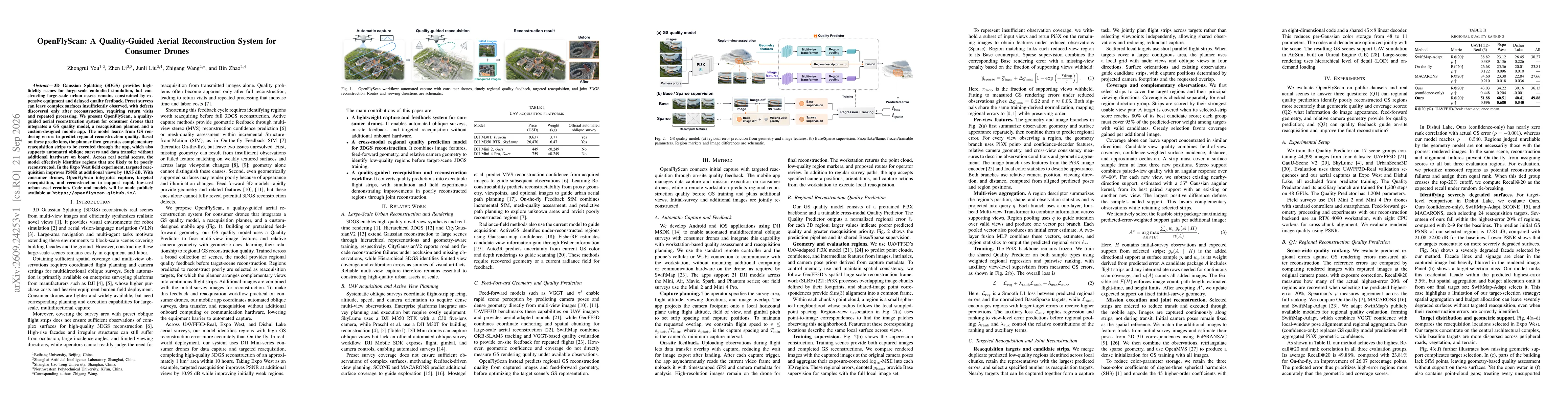 Thumbnail for OpenFlyScan: A Quality-Guided Aerial Reconstruction System for Consumer Drones