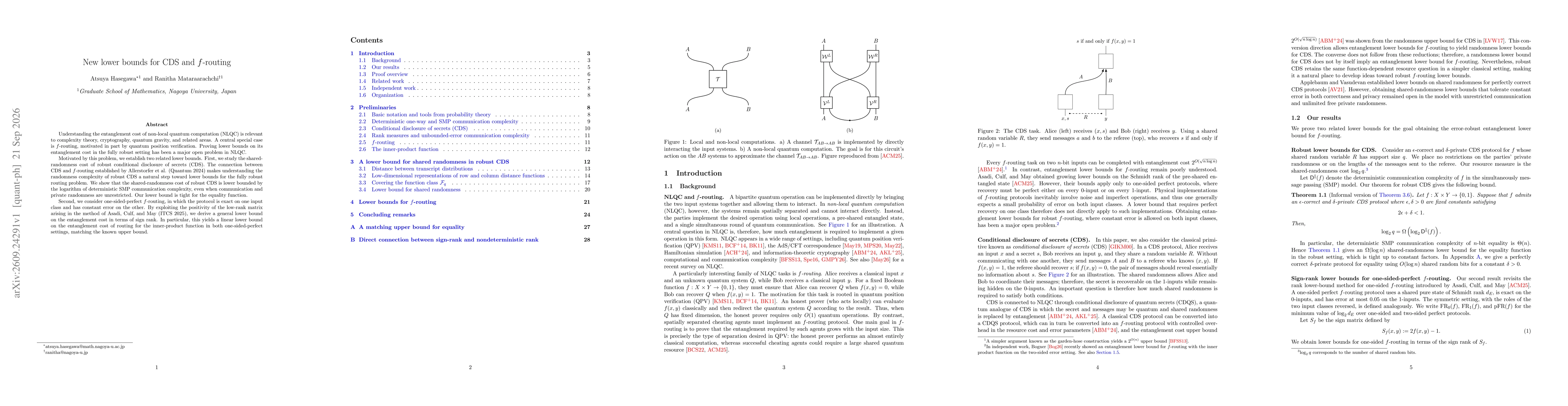 Thumbnail for New lower bounds for CDS and $f$-routing