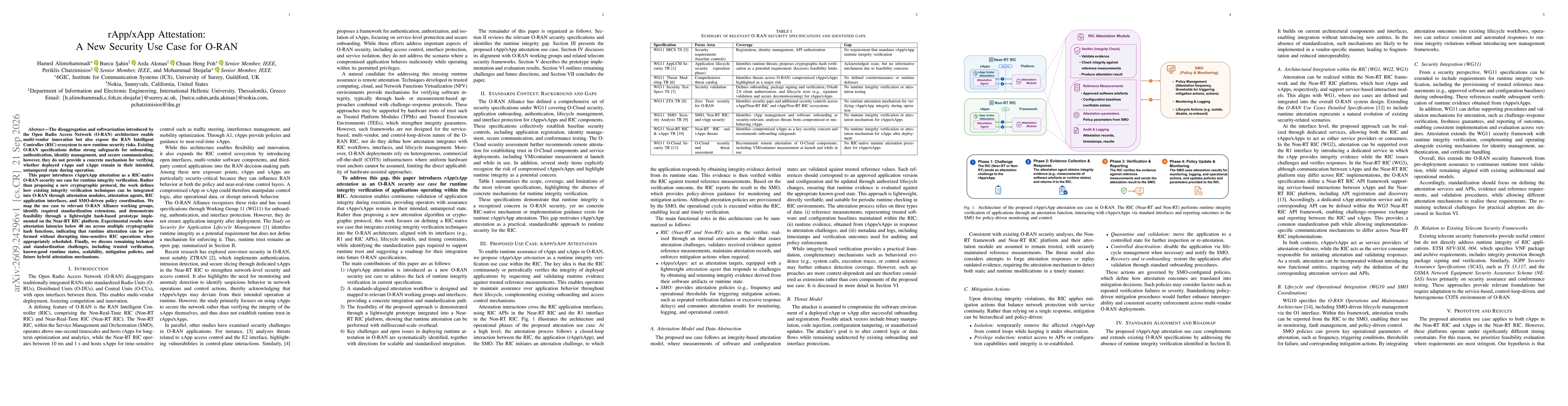 Thumbnail for rApp/xApp Attestation: A New Security Use Case for O-RAN
