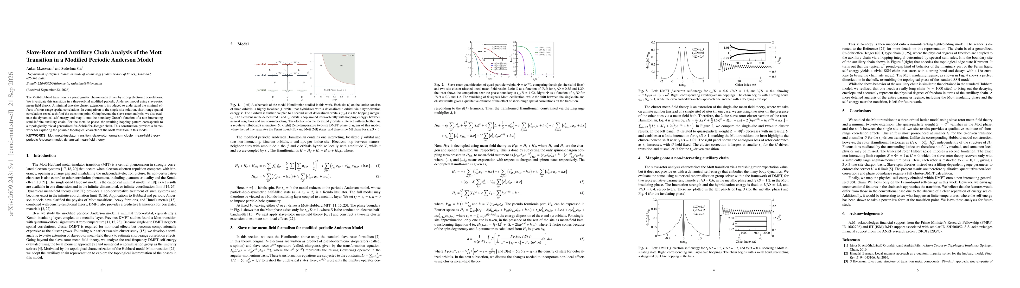Thumbnail for Slave-Rotor and Auxiliary Chain Analysis of the Mott Transition in a Modified Periodic Anderson Model