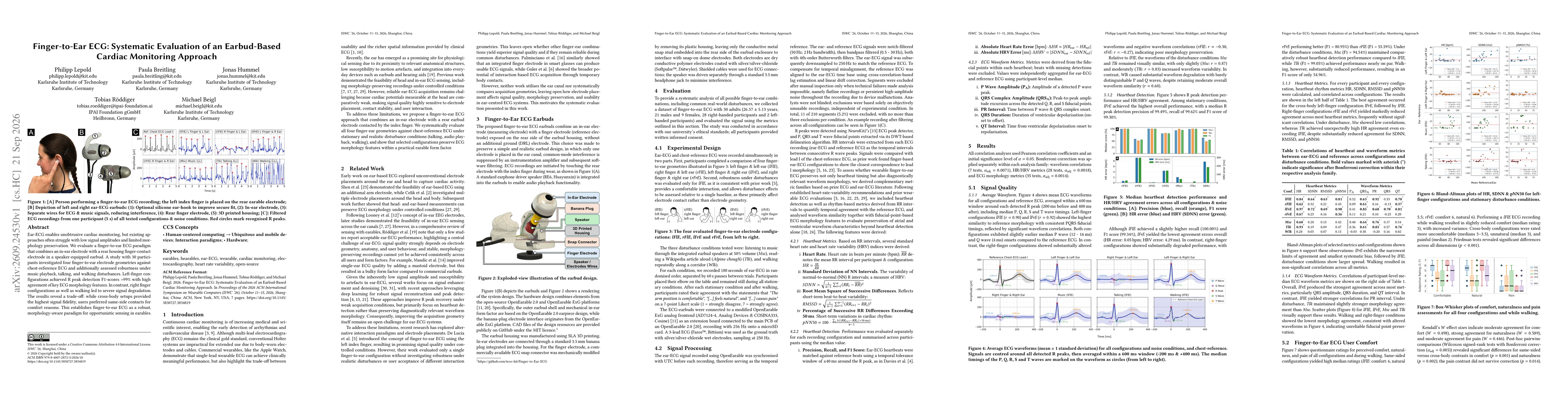Thumbnail for Finger-to-Ear ECG: Systematic Evaluation of an Earbud-Based Cardiac Monitoring Approach