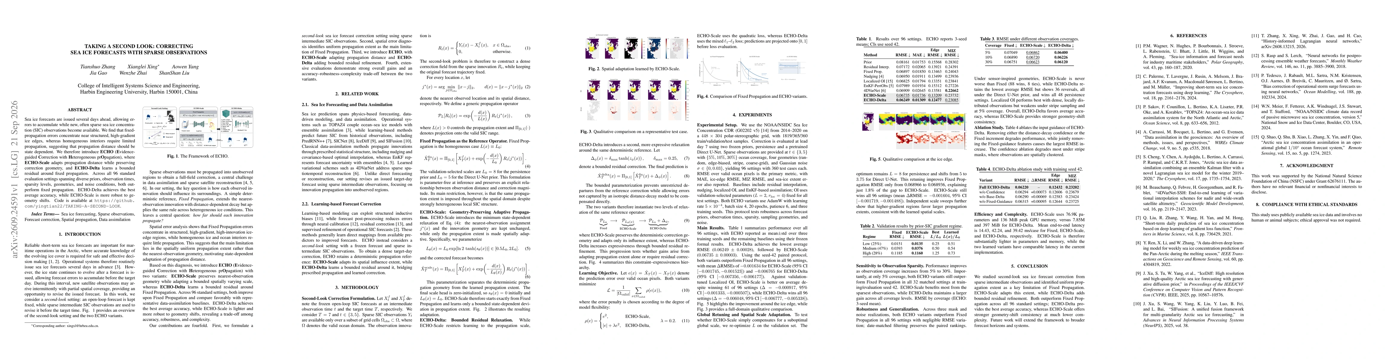 Thumbnail for Taking a Second Look: Correcting Sea Ice Forecasts with Sparse Observations