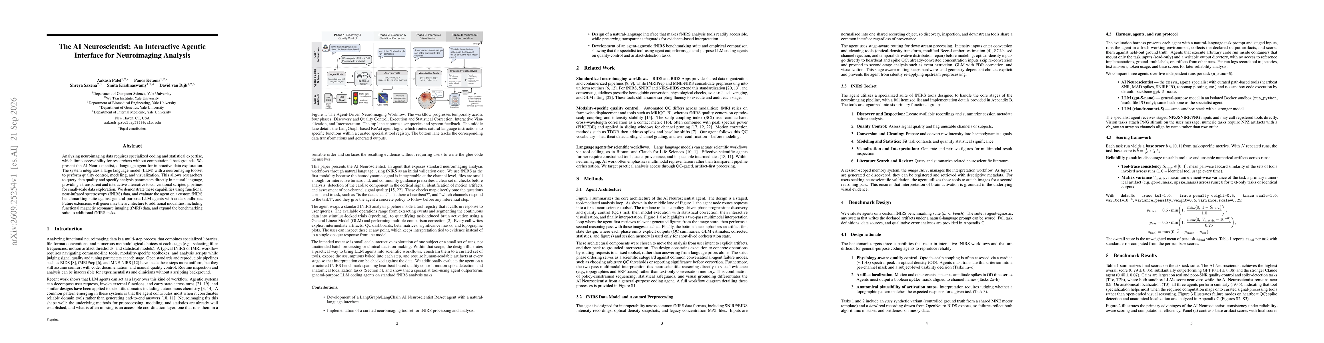 Thumbnail for The AI Neuroscientist: An Interactive Agentic Interface for Neuroimaging Analysis