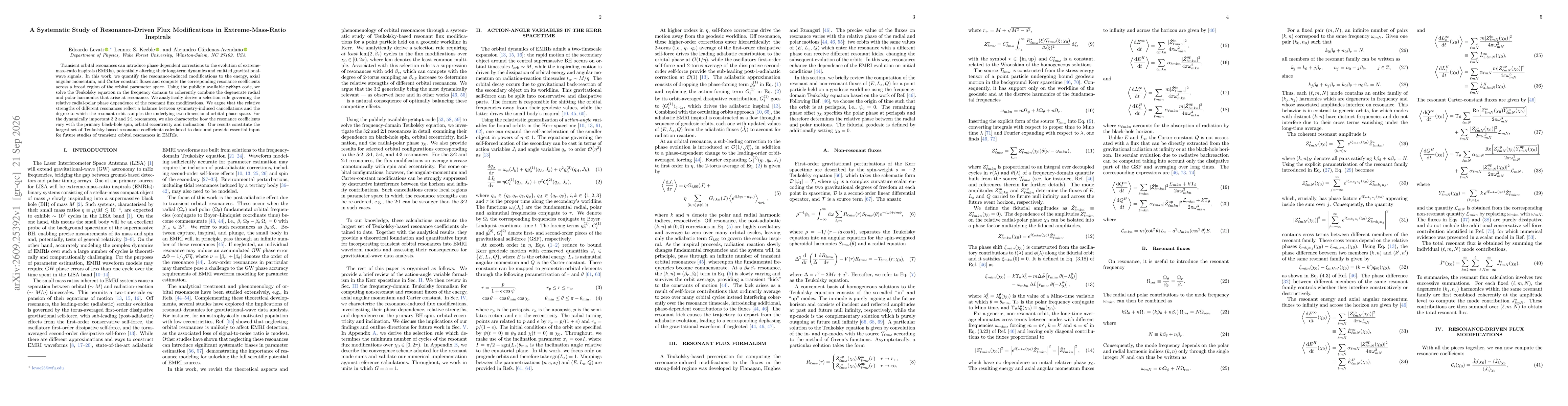 Thumbnail for A Systematic Study of Resonance-Driven Flux Modifications in Extreme-Mass-Ratio Inspirals