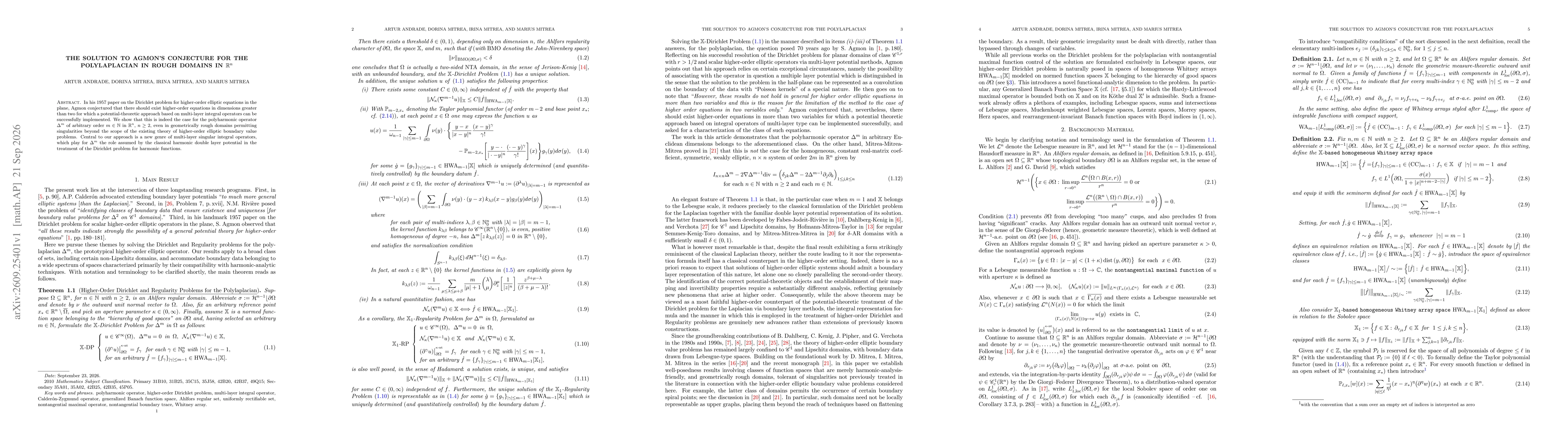 Thumbnail for The Solution to Agmon's Conjecture for the polylaplacian