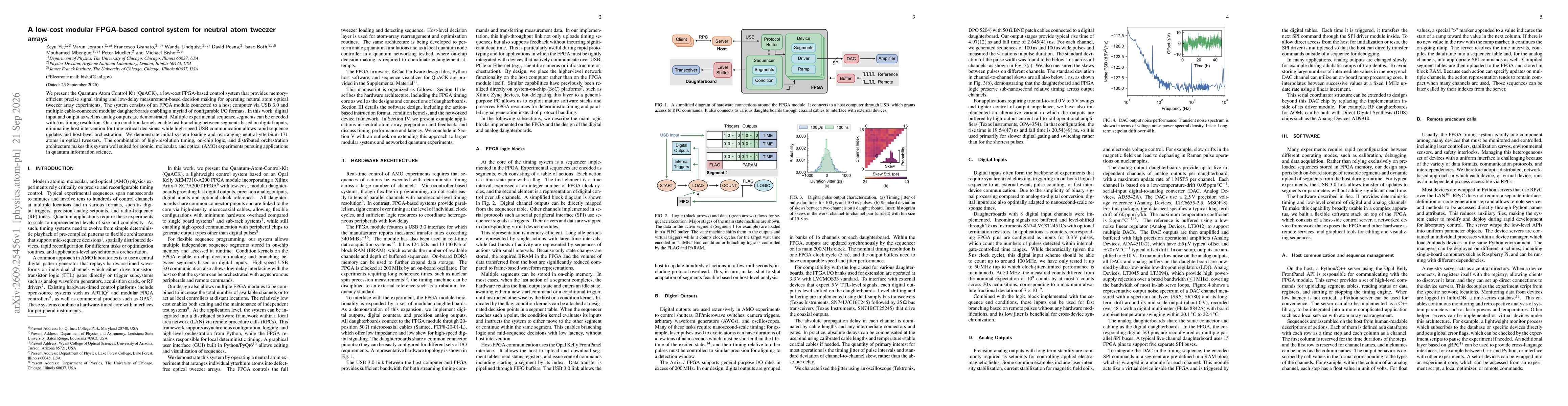Thumbnail for A low-cost modular FPGA-based control system for neutral atom tweezer arrays