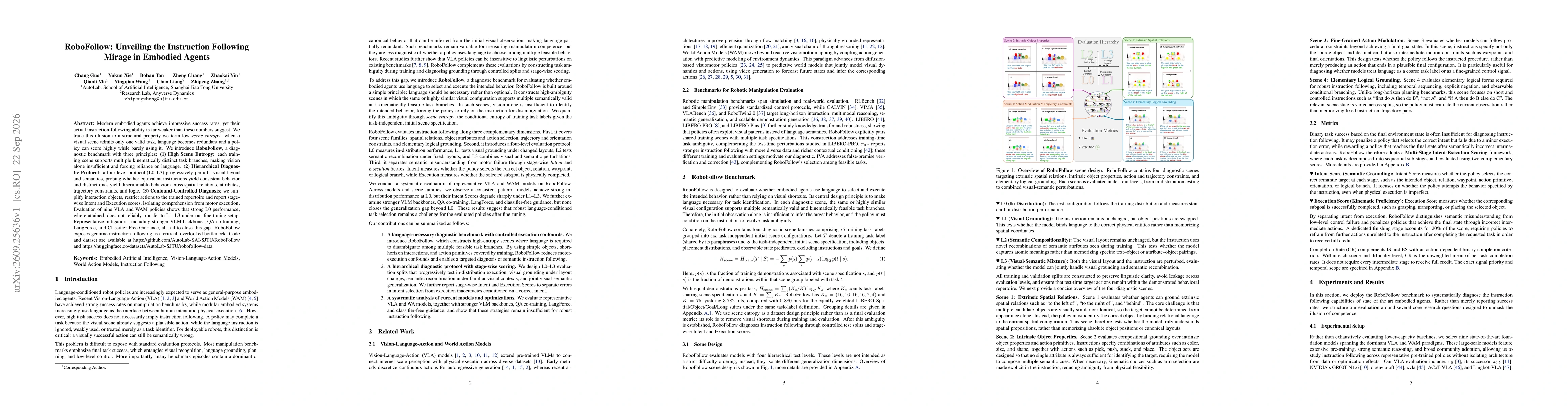 Thumbnail for RoboFollow: Unveiling the Instruction Following Mirage in Embodied Agents