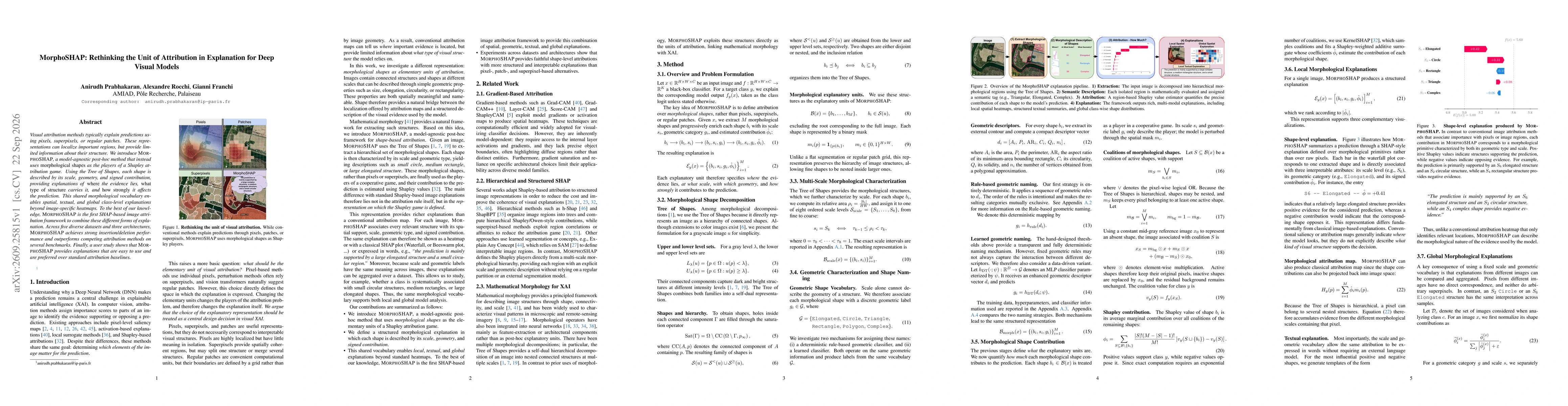 Thumbnail for MorphoSHAP: Rethinking the Unit of Attribution in Explanation for Deep Visual Models