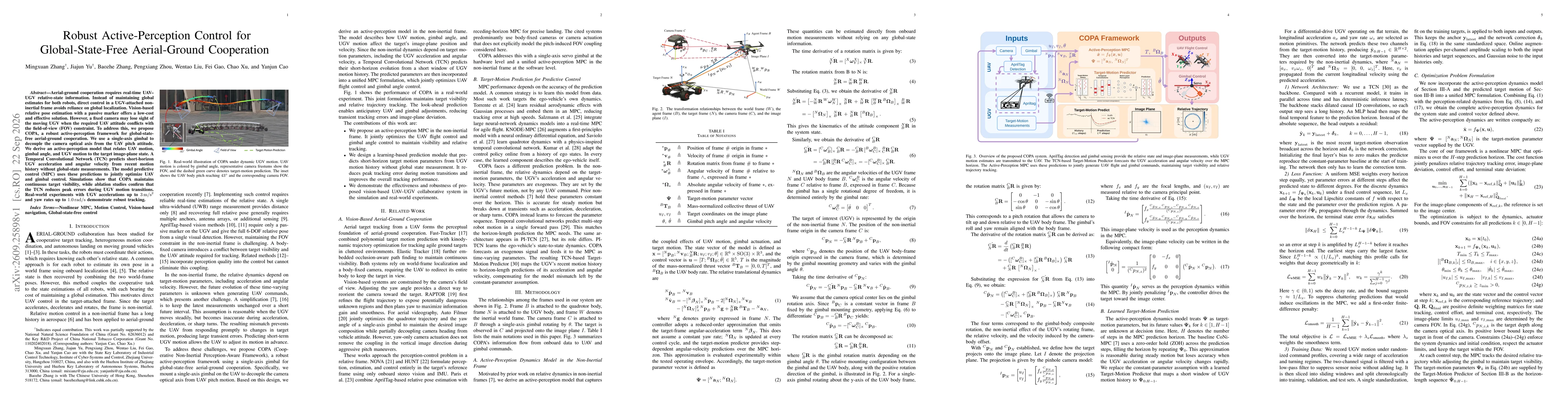 Thumbnail for Robust Active-Perception Control for Global-State-Free Aerial-Ground Cooperation