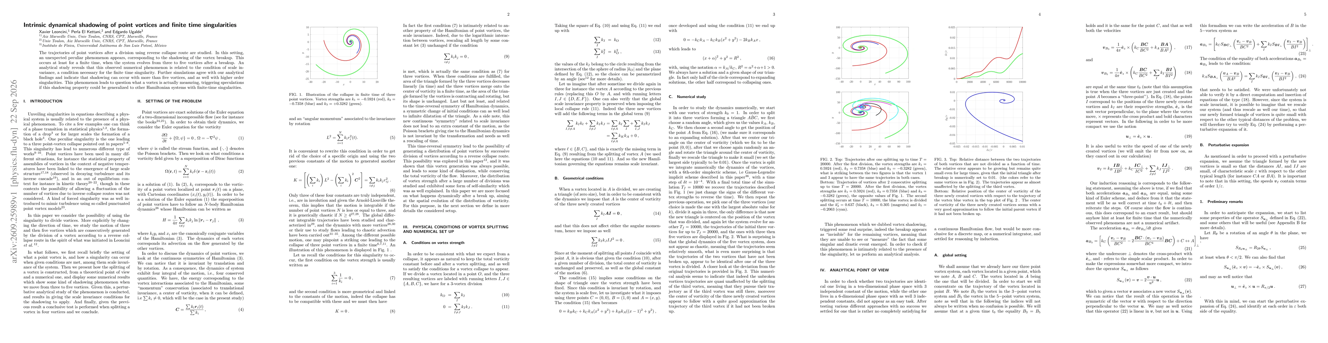 Thumbnail for Intrinsic dynamical shadowing of point vortices and finite time singularities