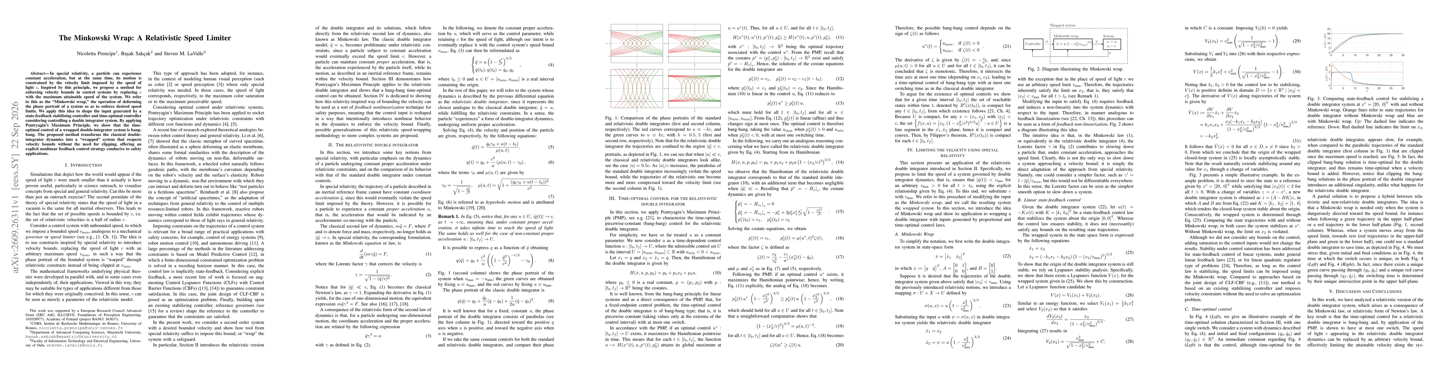Thumbnail for The Minkowski Wrap: A Relativistic Speed Limiter
