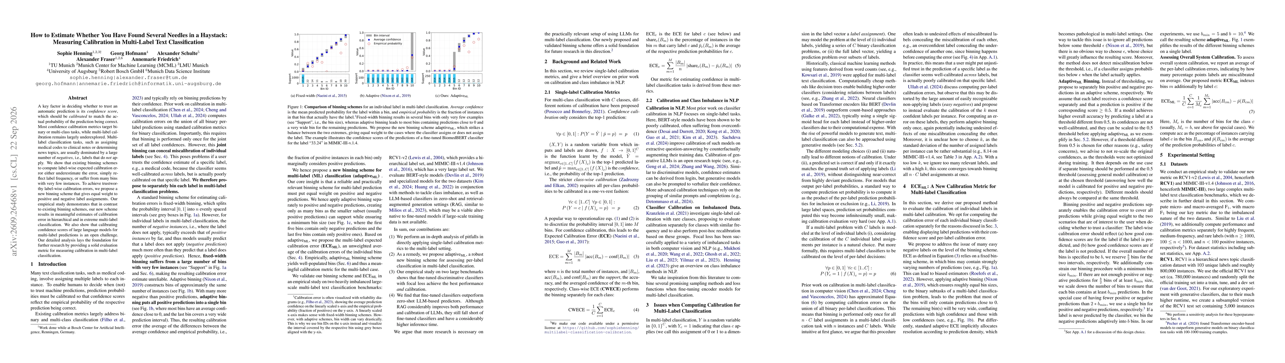 Thumbnail for How to Estimate Whether You Have Found Several Needles in a Haystack: Measuring Calibration in Multi-Label Text Classification