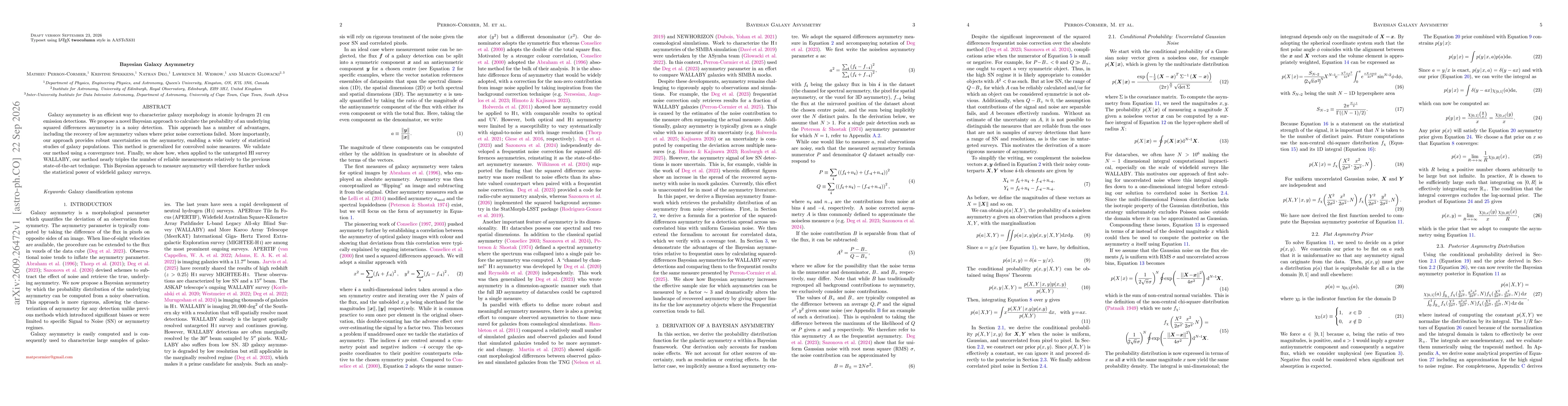 Thumbnail for Bayesian Galaxy Asymmetry