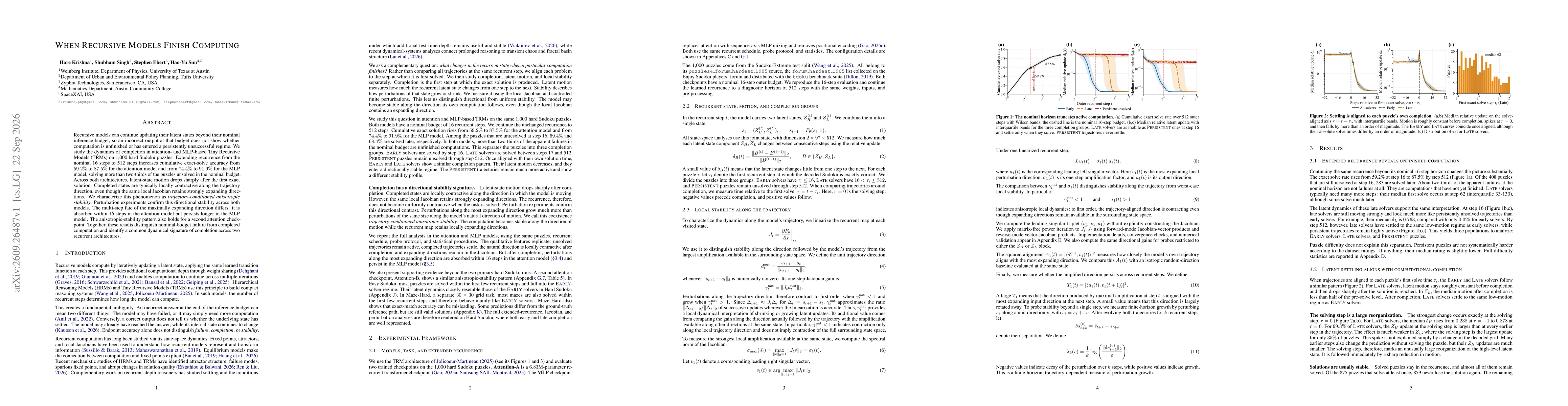 Thumbnail for When Recursive Models Finish Computing