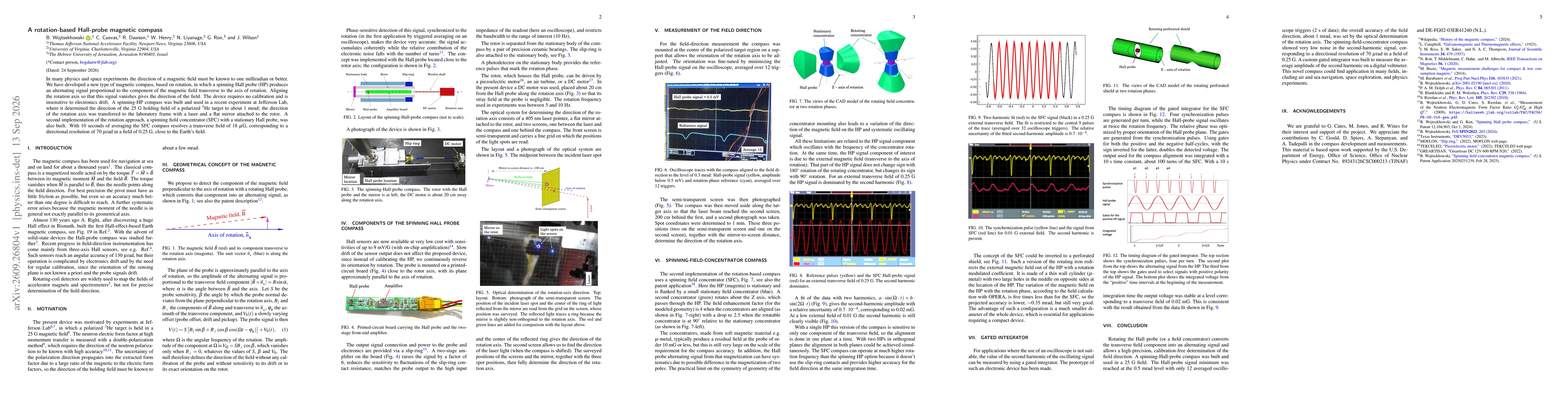 Thumbnail for A rotation-based Hall-probe magnetic compass