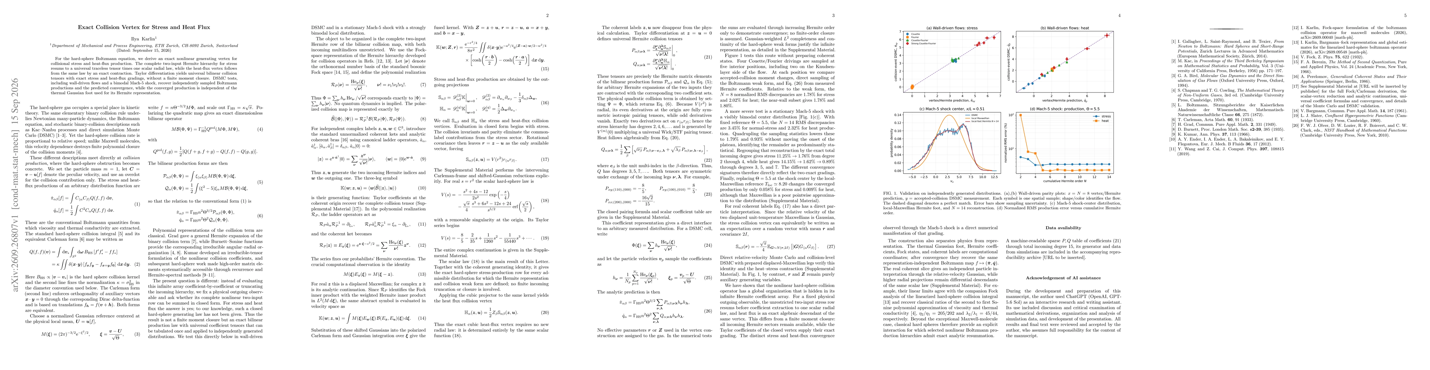 Thumbnail for Exact Collision Vertex for Stress and Heat Flux