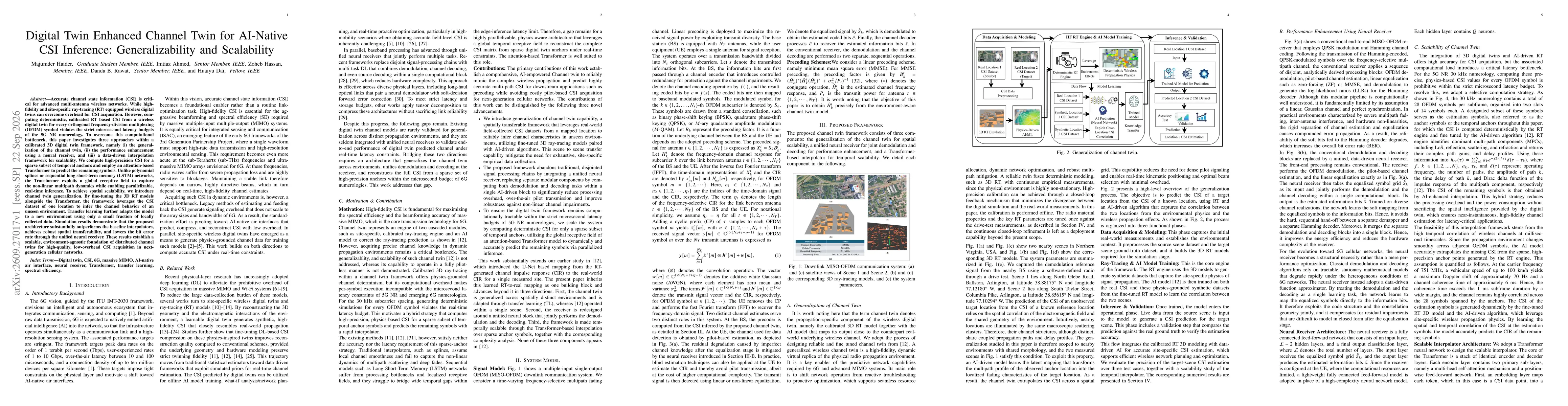 Thumbnail for Digital Twin Enhanced Channel Twin for AI-Native CSI Inference: Generalizability and Scalability