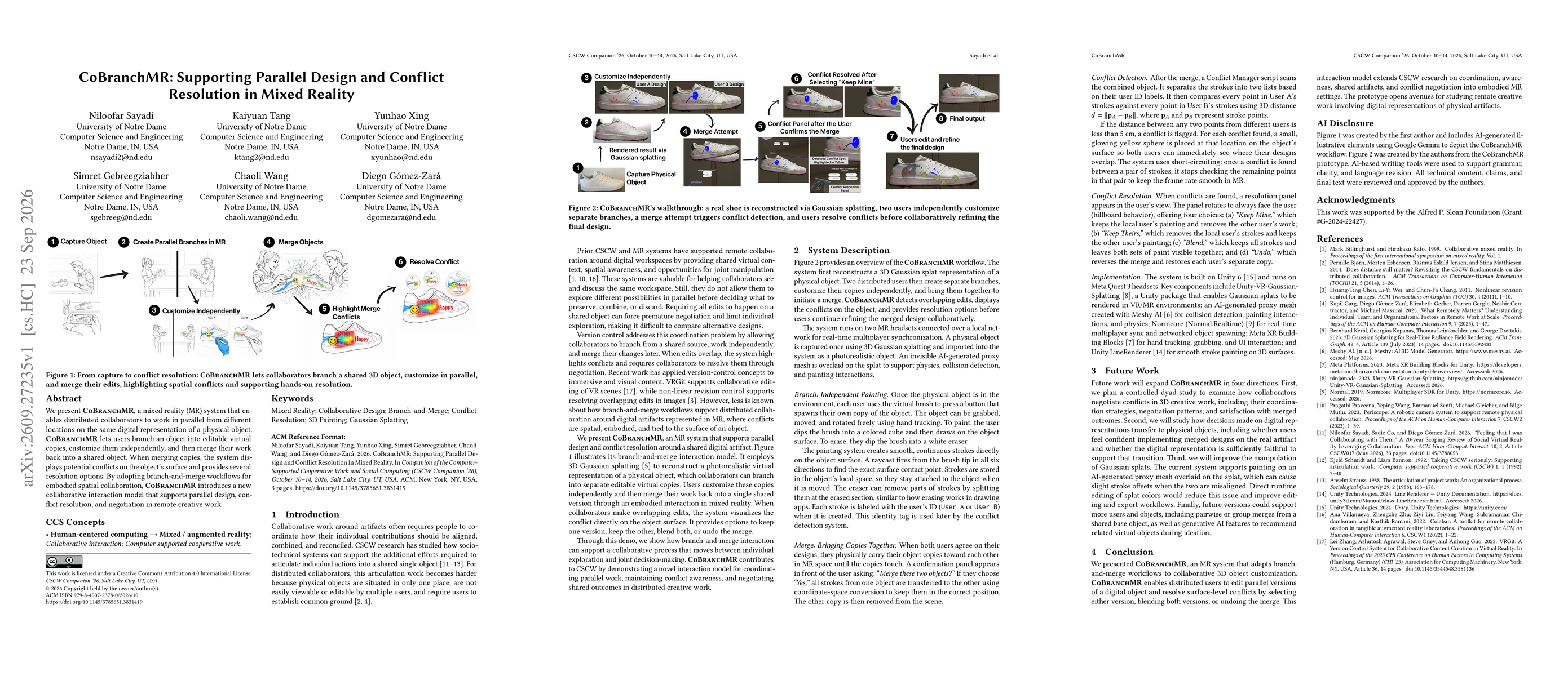 Thumbnail for CoBranchMR: Supporting Parallel Design and Conflict Resolution in Mixed Reality