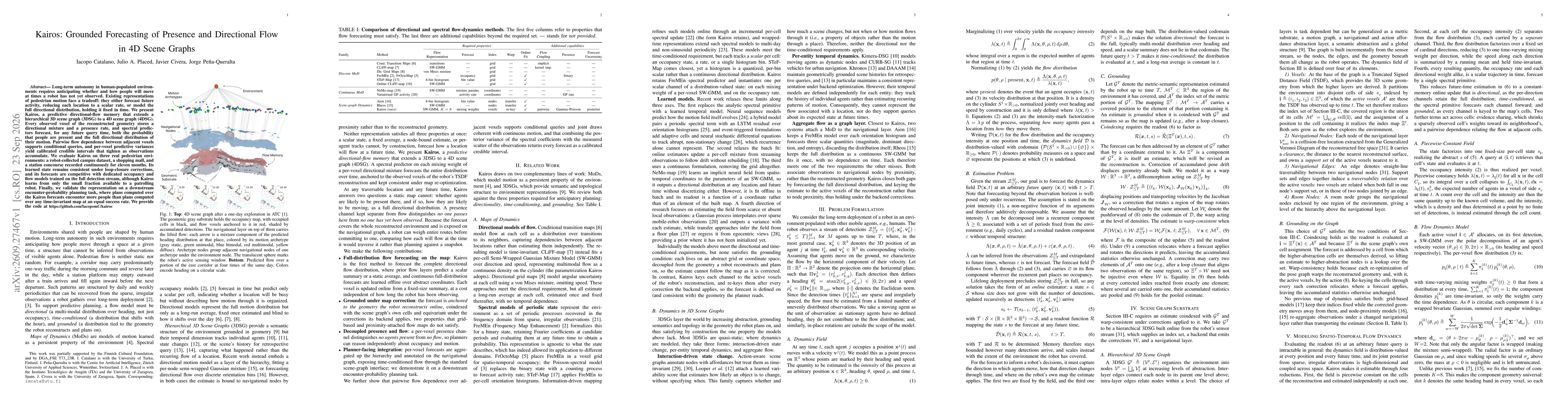 Thumbnail for Kairos: Grounded Forecasting of Presence and Directional Flow in 4D Scene Graphs