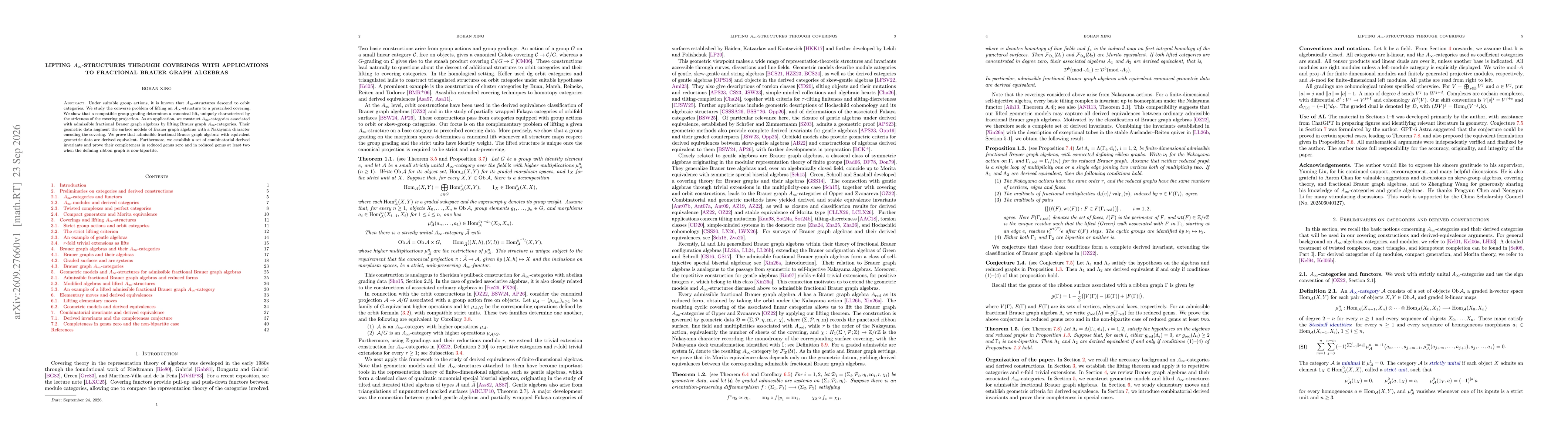 Thumbnail for Lifting $A_\infty$-structures through coverings with applications to fractional Brauer graph algebras