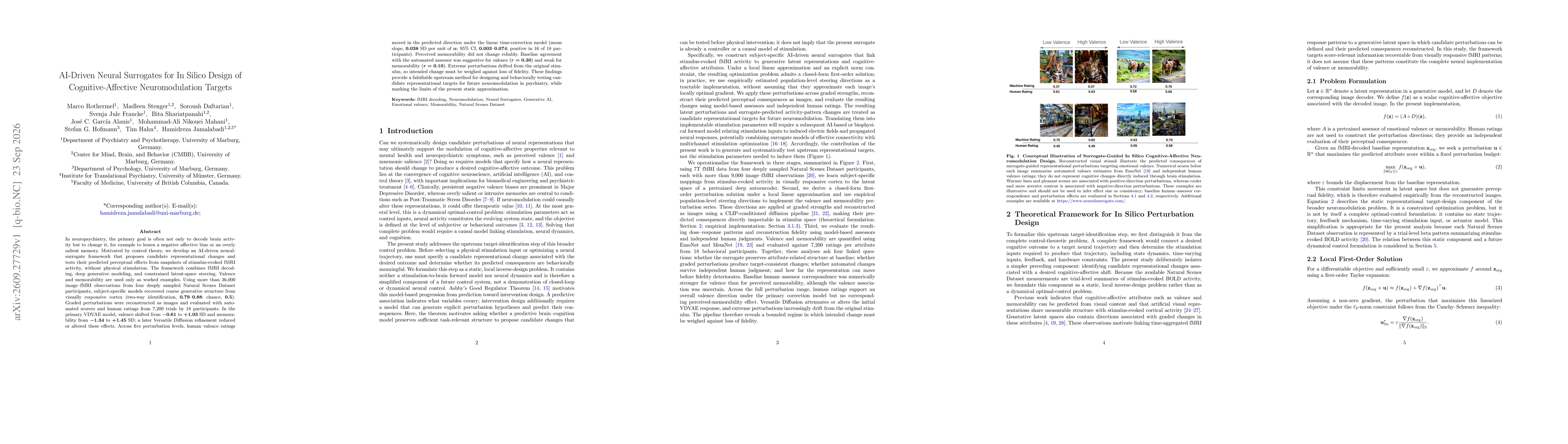 Thumbnail for AI-Driven Neural Surrogates for In Silico Design of Cognitive-Affective Neuromodulation Targets