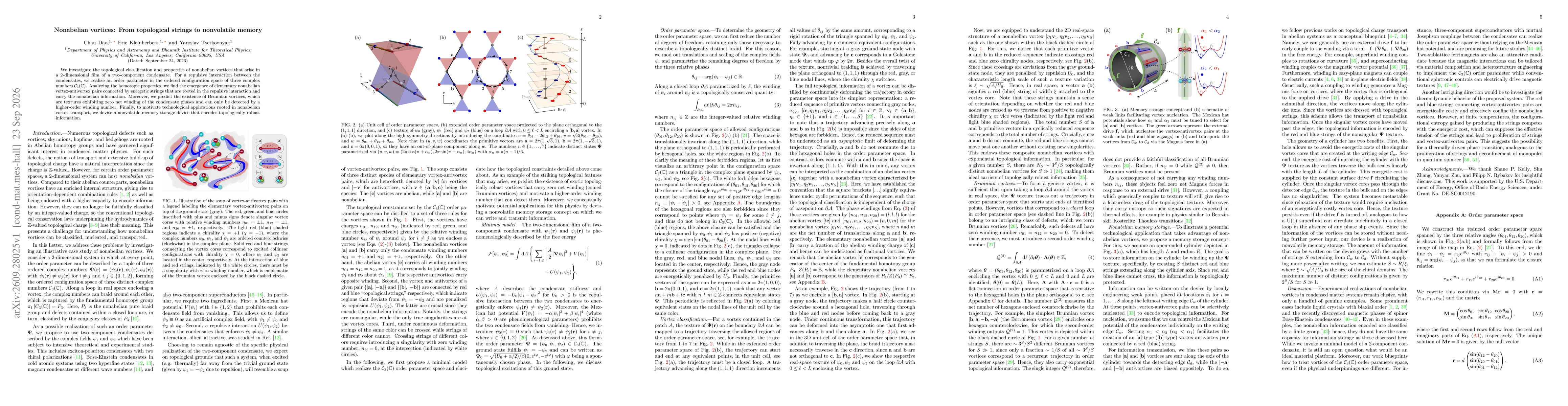 Thumbnail for Nonabelian vortices: From topological strings to nonvolatile memory