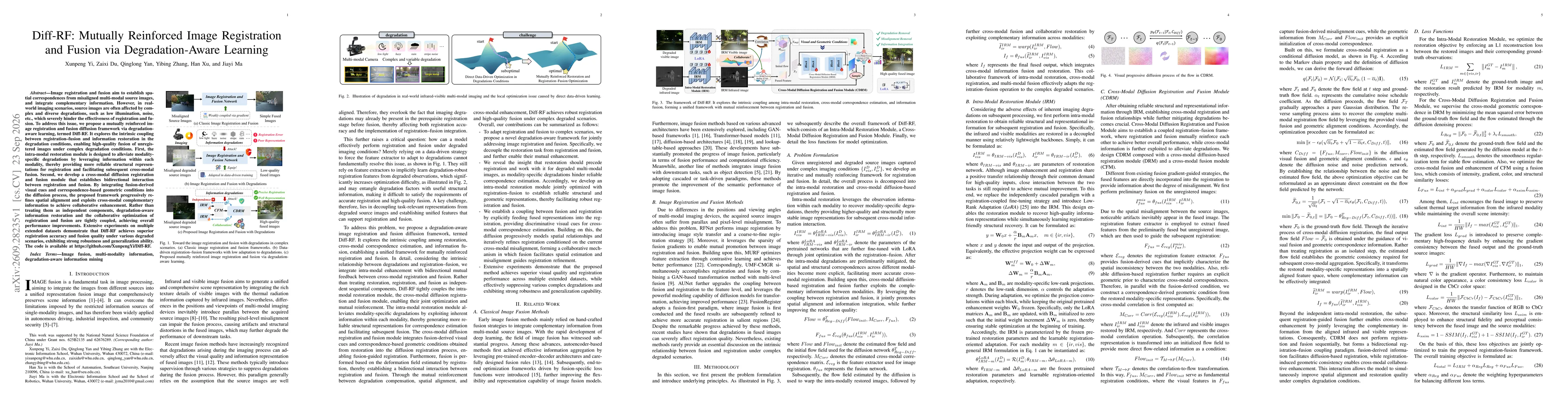 Thumbnail for Diff-RF: Mutually Reinforced Image Registration and Fusion via Degradation-Aware Learning