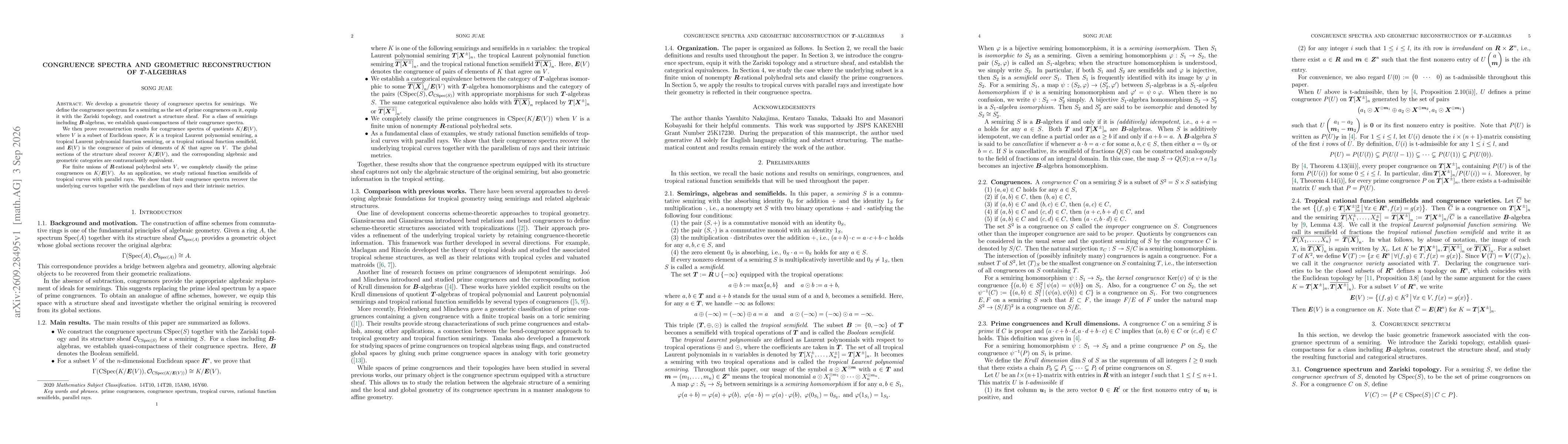 Thumbnail for Congruence spectra and geometric reconstruction of $\boldsymbol{T}$-algebras