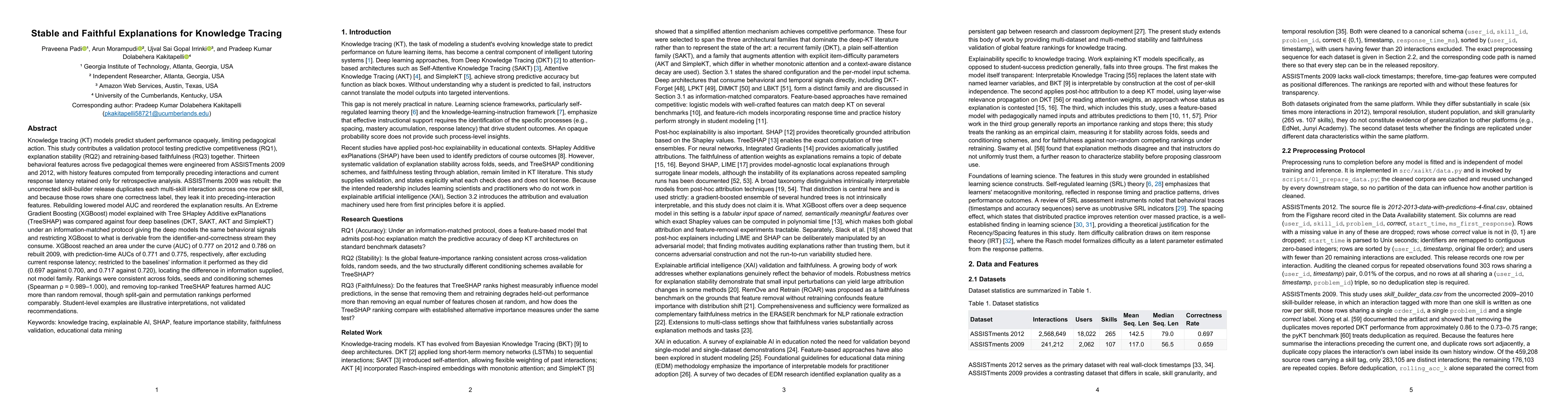 Thumbnail for Stable and Faithful Explanations for Knowledge Tracing