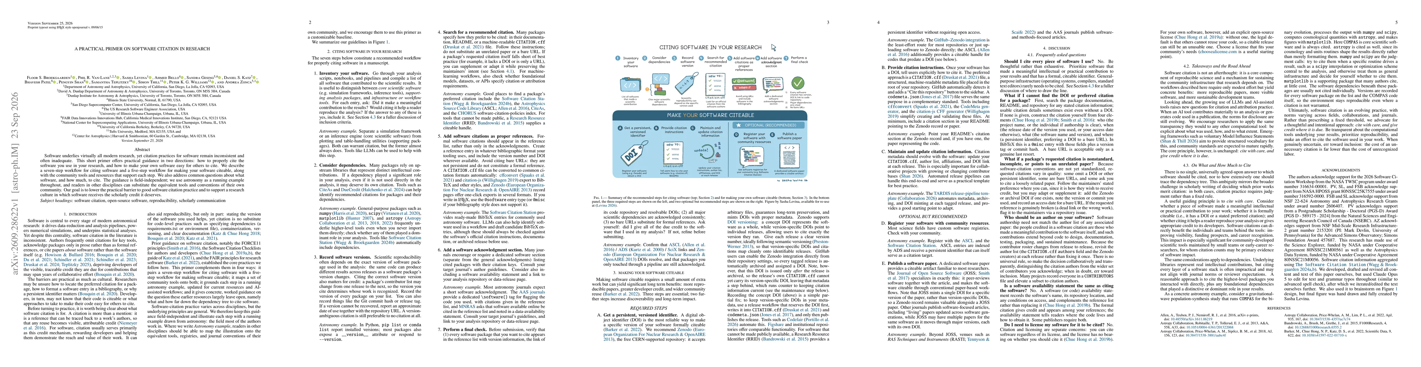 Thumbnail for A Practical Primer on Software Citation in Research