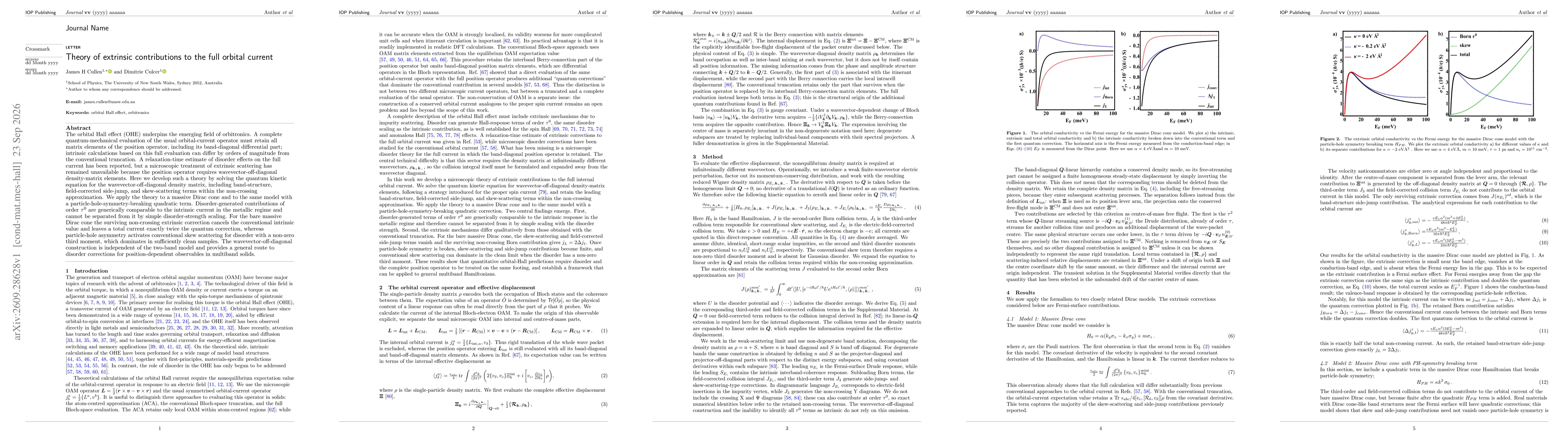 Thumbnail for Theory of extrinsic contributions to the full orbital current