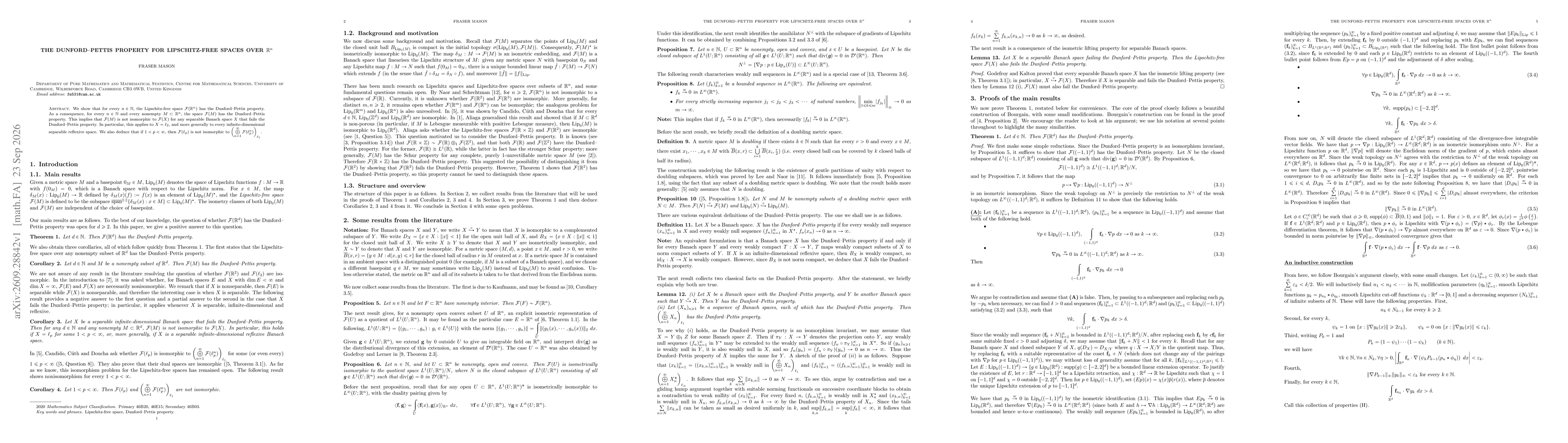 Thumbnail for The Dunford-Pettis property for Lipschitz-free spaces over $\mathbb{R}^n$