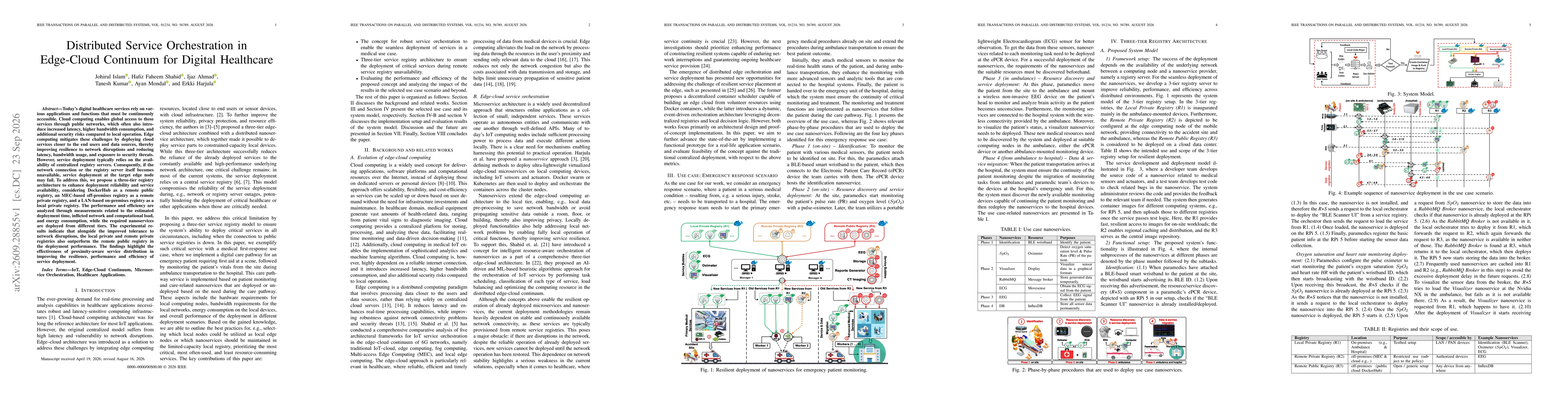 Thumbnail for Distributed Service Orchestration in Edge-Cloud Continuum for Digital Healthcare