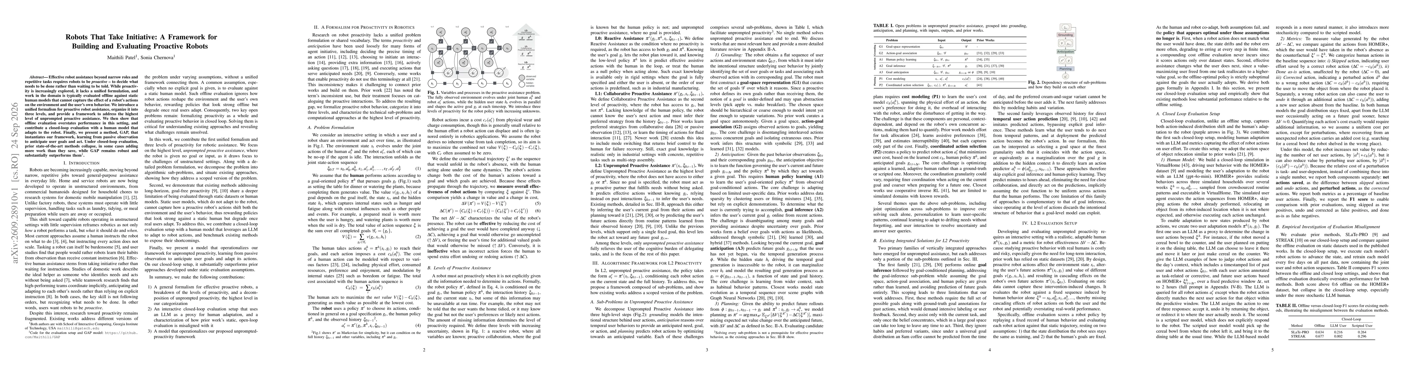 Thumbnail for Robots That Take Initiative: A Framework for Building and Evaluating Proactive Robots