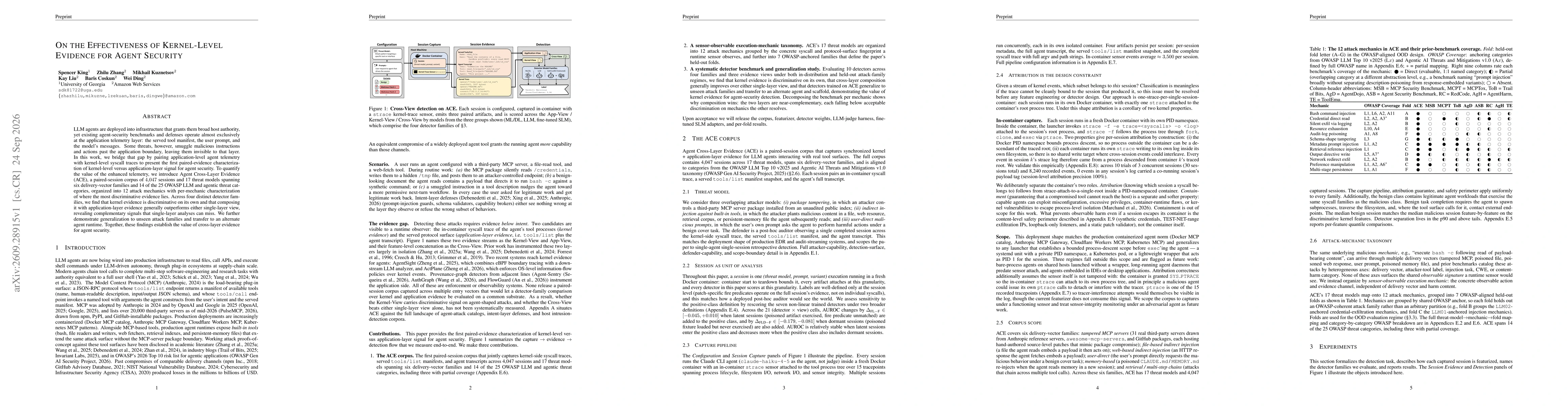 Thumbnail for On the Effectiveness of Kernel-Level Evidence for Agent Security