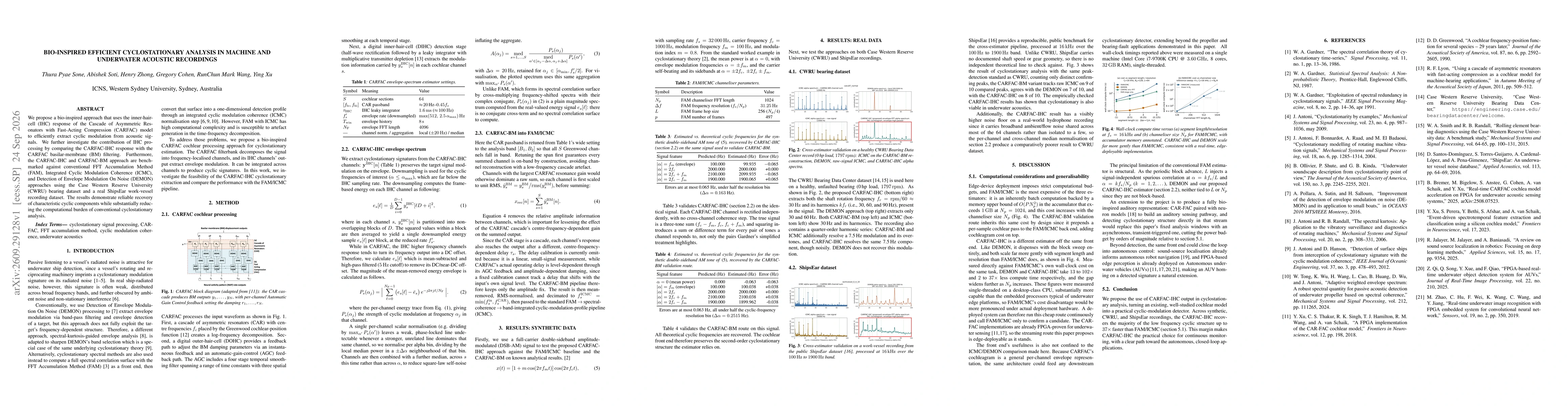 Thumbnail for Bio-inspired efficient cyclostationary analysis in machine and underwater acoustic recordings