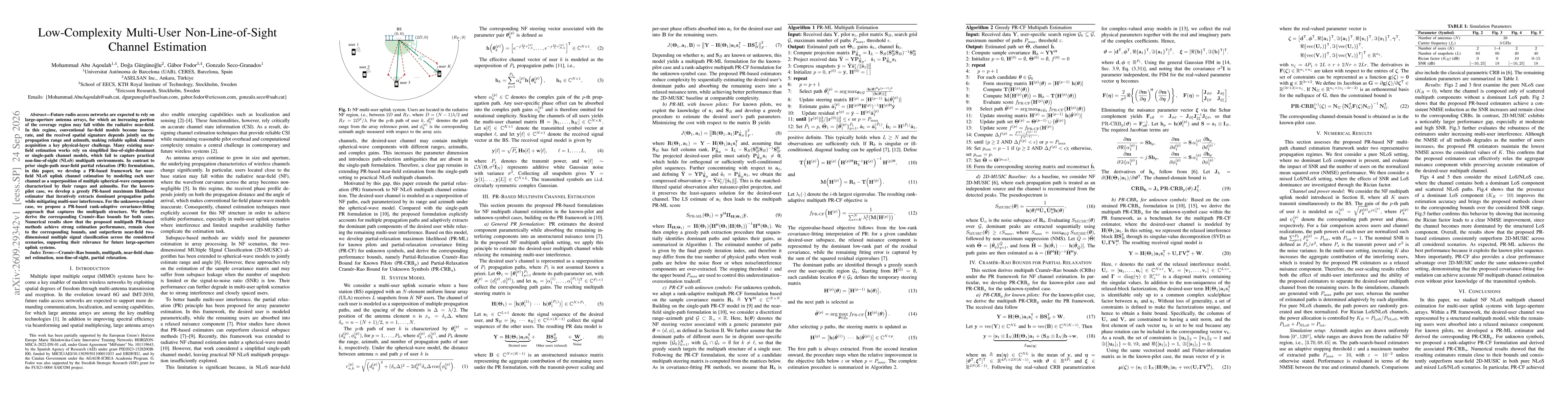 Thumbnail for Low-Complexity Multi-User Non-Line-of-Sight Channel Estimation