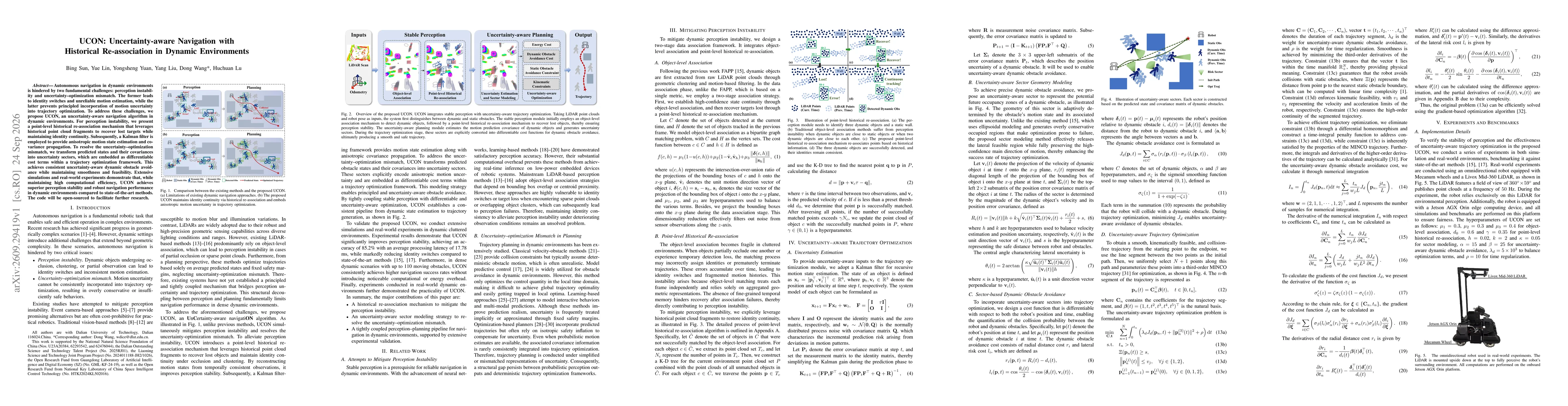 Thumbnail for UCON: Uncertainty-aware Navigation with Historical Re-association in Dynamic Environments