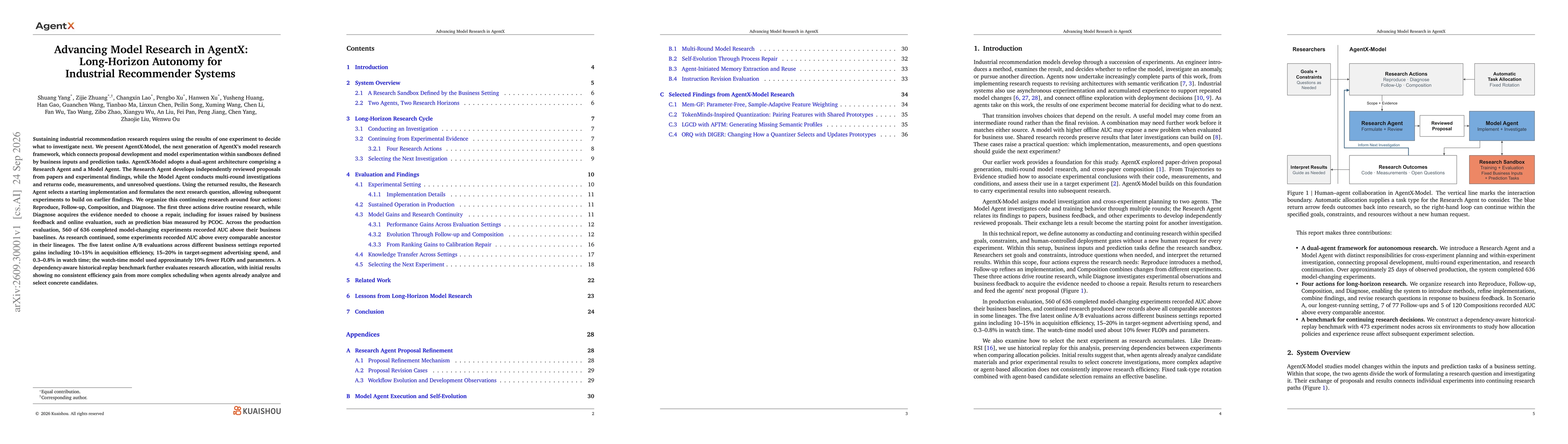 Thumbnail for Advancing Model Research in AgentX: Long-Horizon Autonomy for Industrial Recommender Systems
