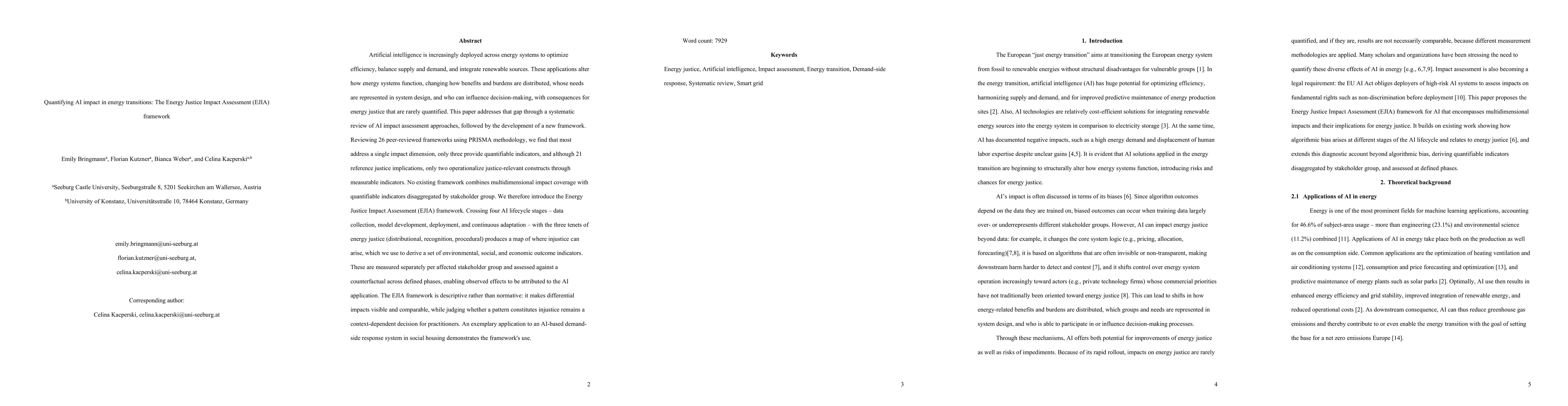 Thumbnail for Quantifying AI impact in energy transitions: The Energy Justice Impact Assessment (EJIA) framework