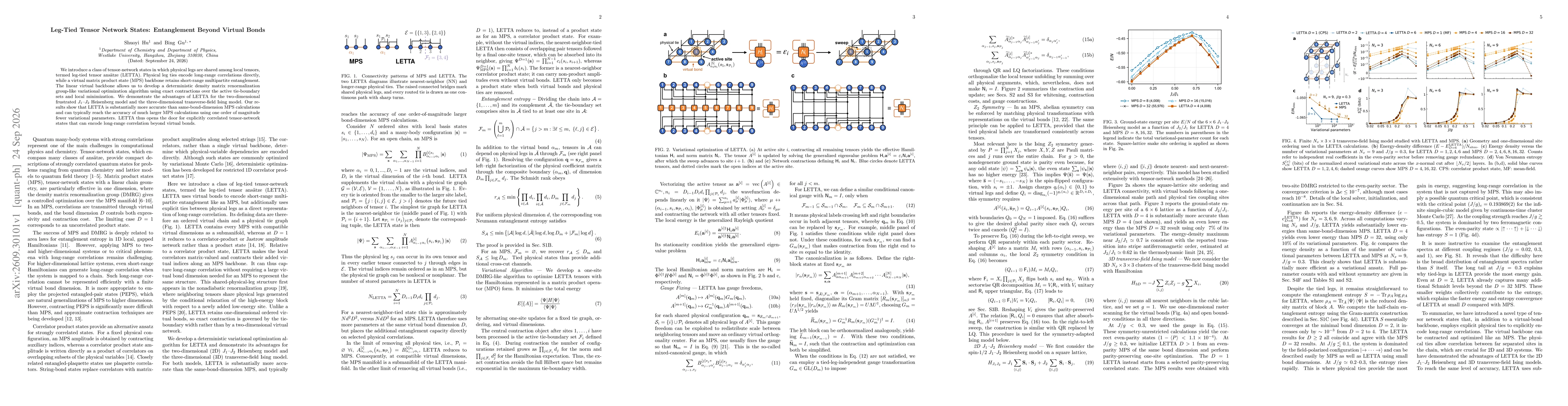 Thumbnail for Leg-Tied Tensor Network States: Entanglement Beyond Virtual Bonds