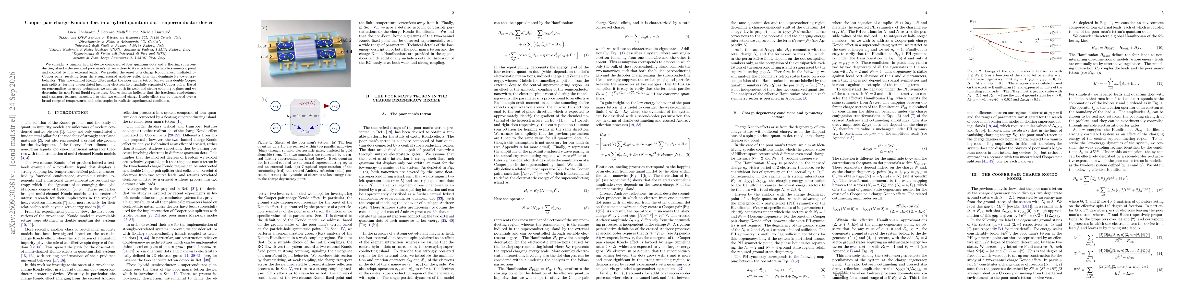 Thumbnail for Cooper pair charge Kondo effect in a hybrid quantum dot - superconductor device