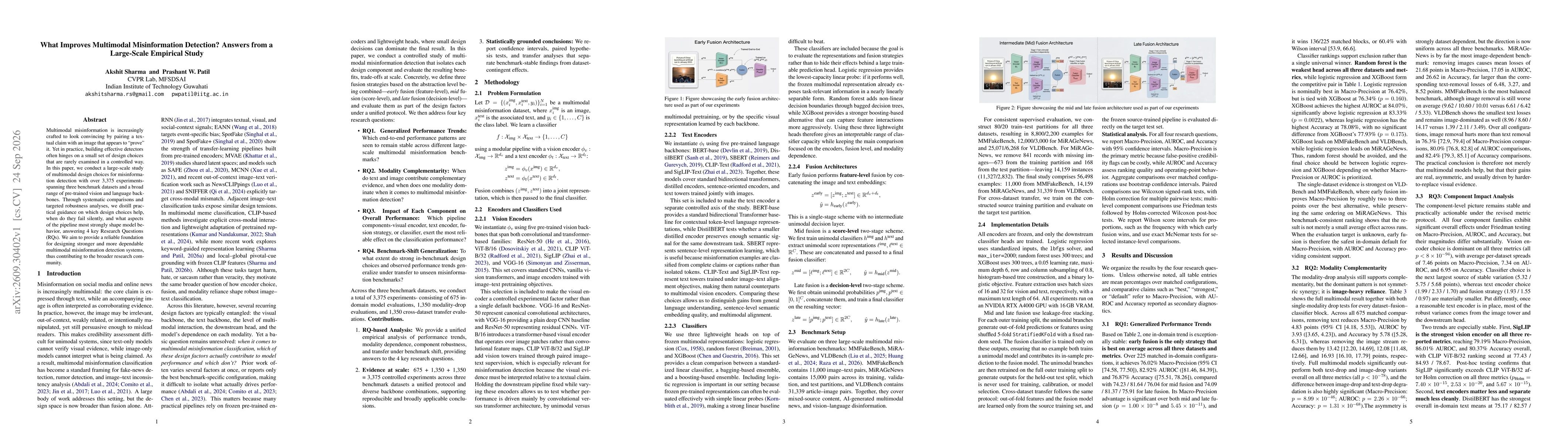 Thumbnail for What Improves Multimodal Misinformation Detection? Answers from a Large-Scale Empirical Study