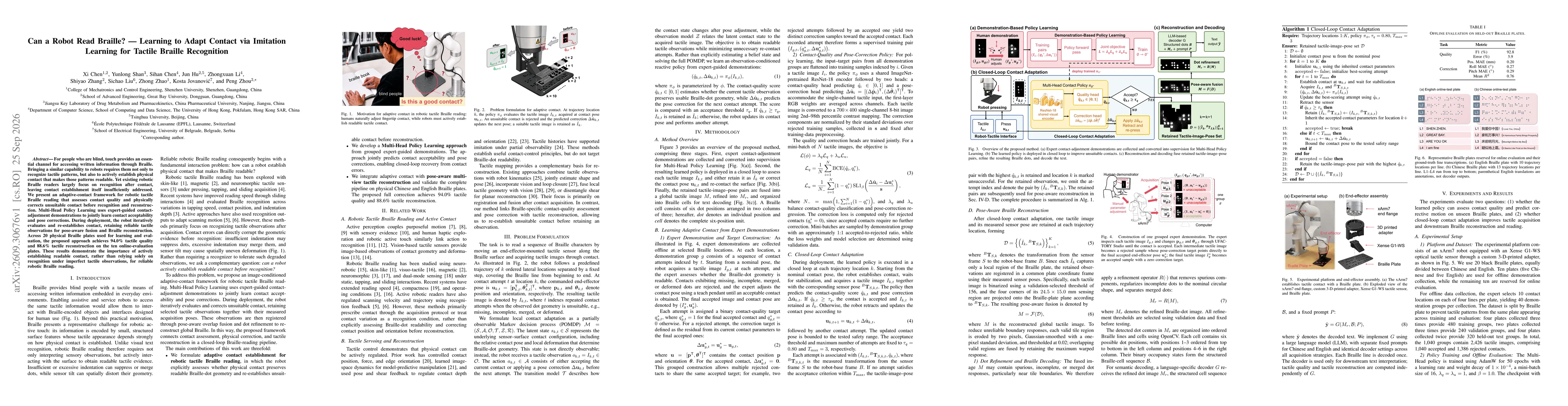 Thumbnail for Can a Robot Read Braille? - Learning to Adapt Contact via Imitation Learning for Tactile Braille Recognition