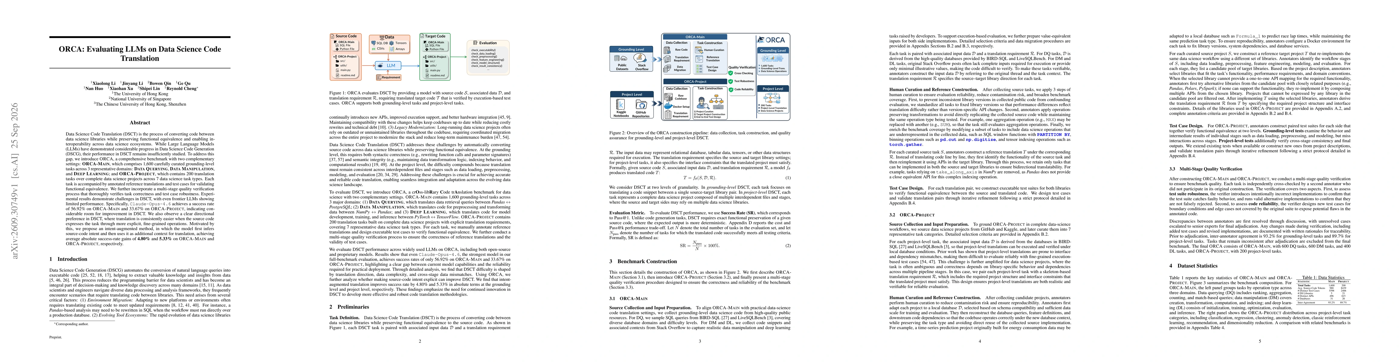 Thumbnail for ORCA: Evaluating LLMs on Data Science Code Translation