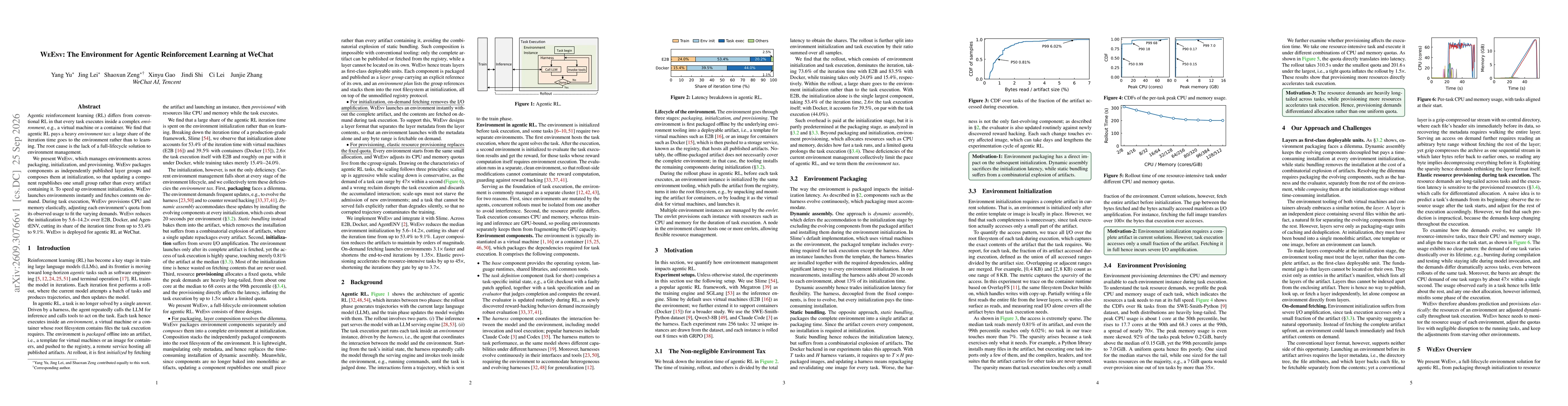 Thumbnail for WeEnv: The Environment for Agentic Reinforcement Learning at WeChat