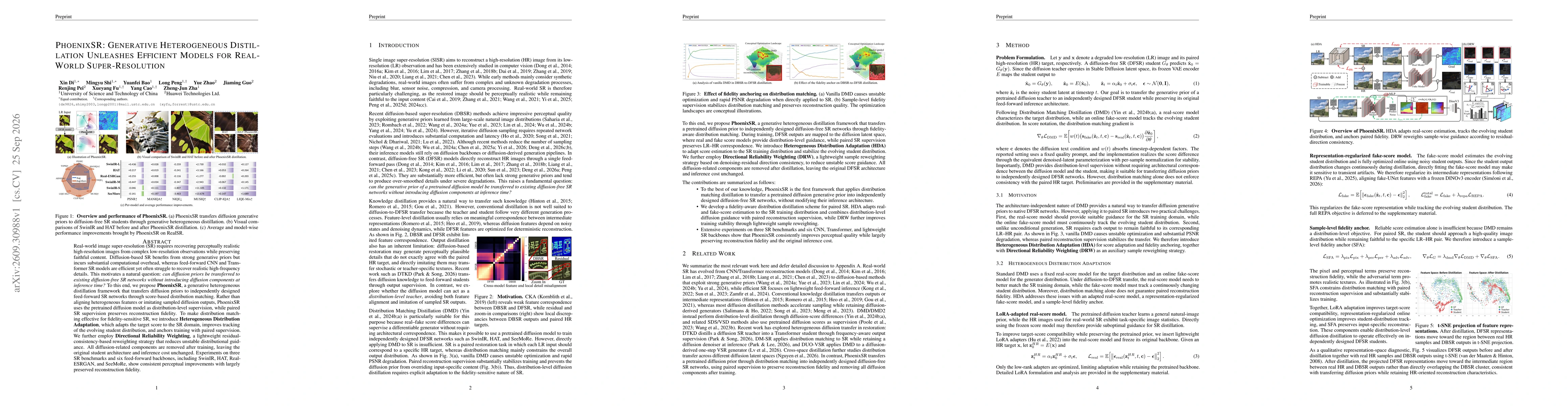Thumbnail for PhoenixSR: Generative Heterogeneous Distillation Unleashes Efficient Models for Real-World Super-Resolution