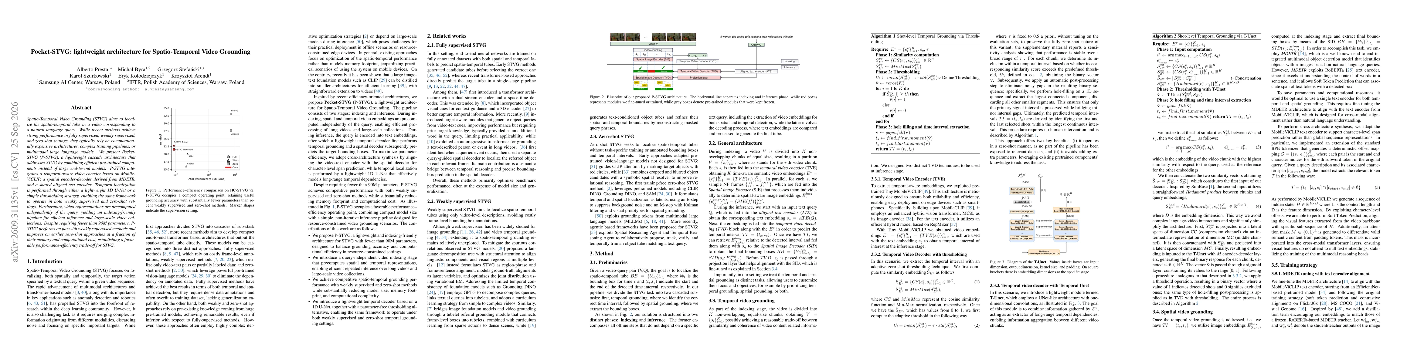 Thumbnail for Pocket-STVG: lightweight architecture for Spatio-Temporal Video Grounding