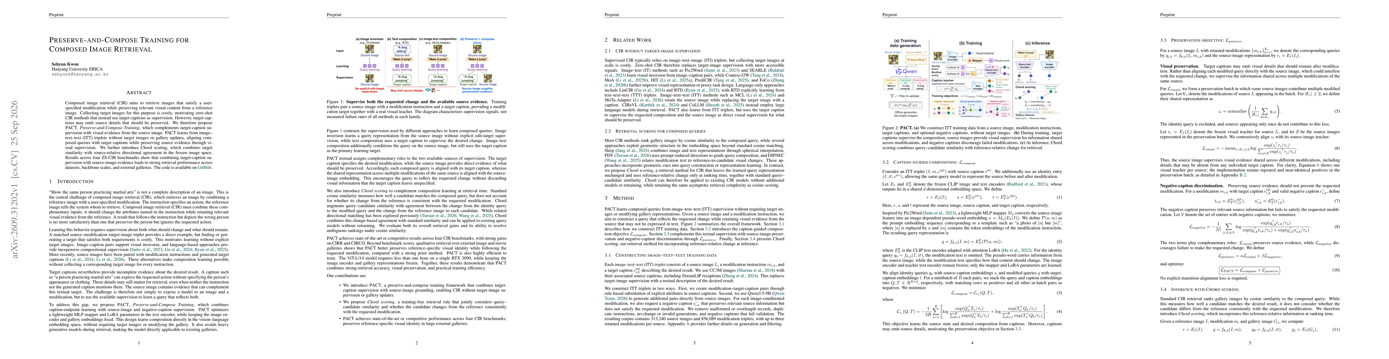 Thumbnail for Preserve-and-Compose Training for Composed Image Retrieval