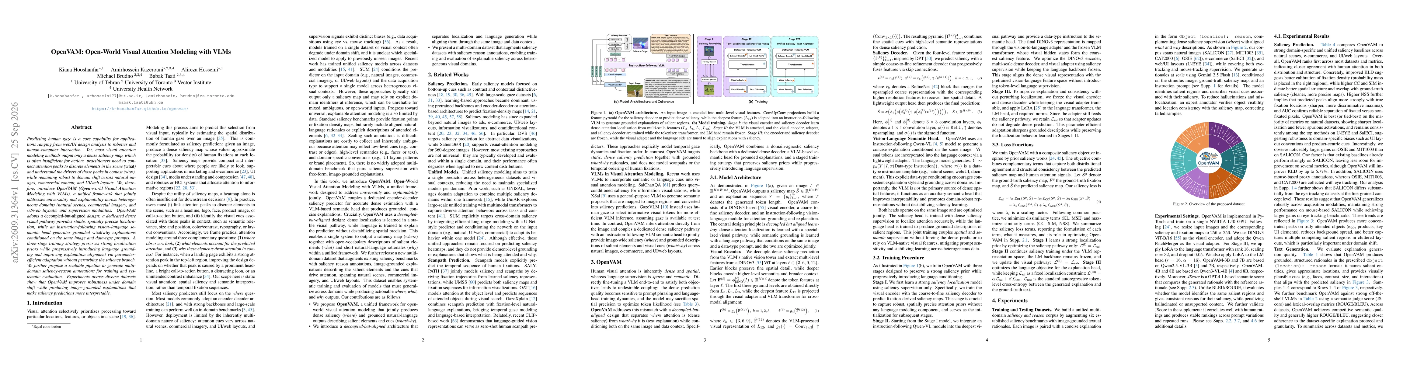 Thumbnail for OpenVAM: Open-World Visual Attention Modeling with VLMs